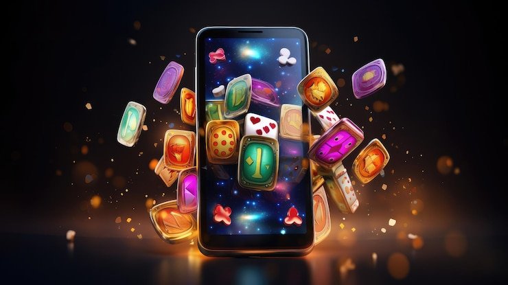 Pengguna membaca status VIP di ponsel